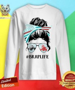 Atv Racing Life Messy Bun Girl Sweatshirt