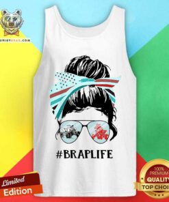 Atv Racing Life Messy Bun Girl Tank Top