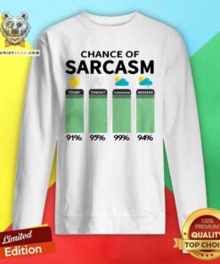 Chance Of Sarcasm Sweatshirt
