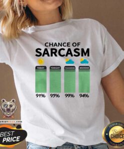 Chance Of Sarcasm V-neck
