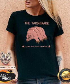Cool The Tardigrade 5 Time Apocalypse Champion V-neck