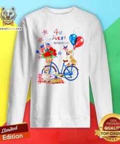 Corgi Beautiful Trip 4th July Independence Day Sweatshirt