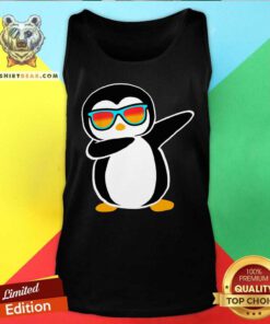 Cute Dabbing Penguin Tank Top