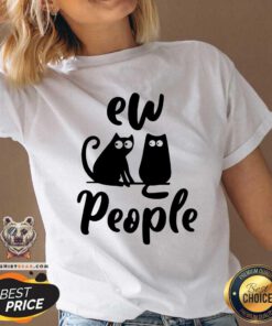 Cute Ew People Two Cat V-neck