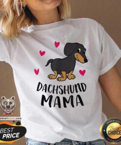 Dachshund Mama V-neck