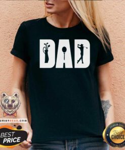Dad Golfer V-neck