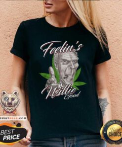 Feelin Willie Good Clint Eastwood V-neck