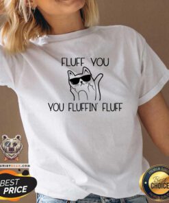Fluff You Cat V-neck