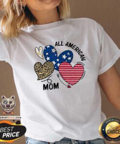 Good Heart All American Mom V-neck