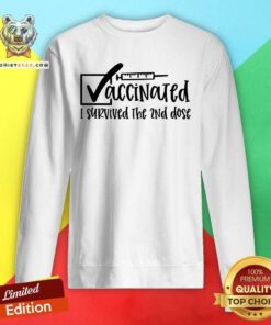 Good Vaccinated I Survived The 2nd Dose Sweatshirt