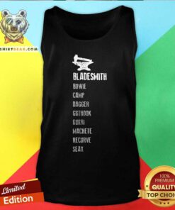 Grateful Knife Types List Blacksmith Tank Top