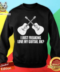 I Just Freaking Love My Guitar OK Sweatshirt