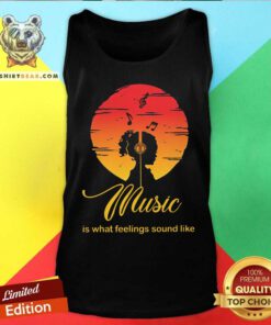 Music Is What Feelings Sound Like Sunlight Tank Top