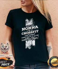 Nonna Crossfit Solo Piu Figa V-neck
