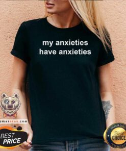 Official My Anxieties Have Anxietles V-neck