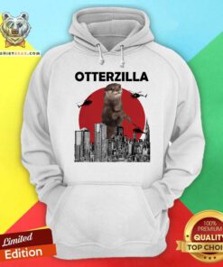 Otterzilla Otter Godzilla Hoodie