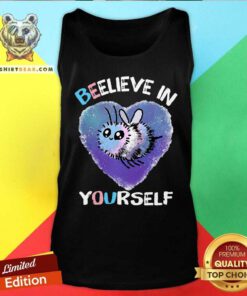 RB Beelieve In Yourself Blue Pink White Bee Tank Top