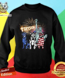 Rottweiler American Patriot Freedom Liberty Sweatshirt