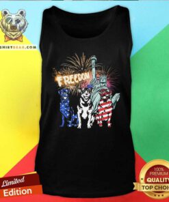 Rottweiler American Patriot Freedom Liberty Tank Top