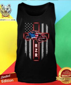 RZR Jeep American Flag Tank Top