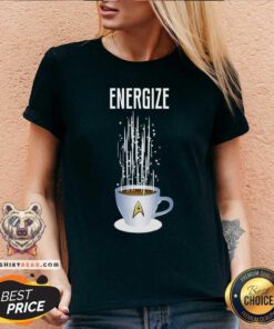 Star Trek Coffee Energize V-neck