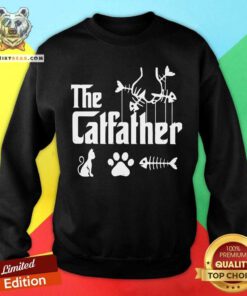 The Catfather Cat Paw Fish Sweatshirt