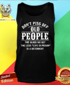 The Less Life In Prison Is A Deterrent Tank Top
