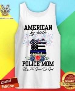 American Police Mom Patriot Tank Top