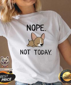 Chihuahua Nope Not Today V-neck