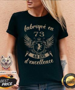Fabrique En 73 48 ANS Dexcellence V-neck
