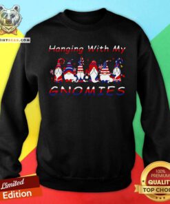 Hanging With My Gnomes Happy Independence Day Sweatshirt