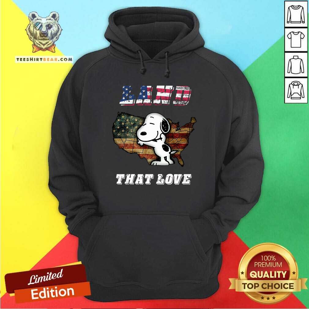 Land That I Love America Snoopy Hoodie Land That I Love America Snoopy Hoodie