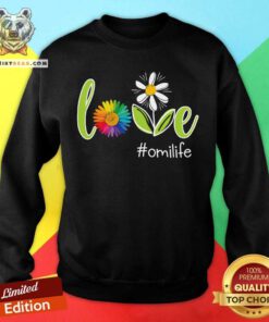 Love Omi Life Flower Sweatshirt