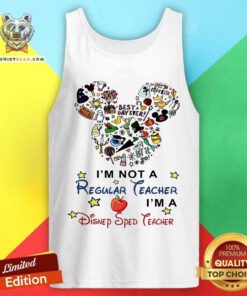 Mickey Mouse I Am Disney Sped Teacher Tank Top