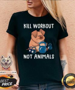 Pig Kill Workout Not Animals V-neck