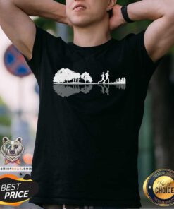 Pretty Guitar Lake Jogging Shirt