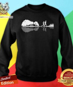 Pretty Guitar Lake Jogging Sweatshirt