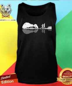 Pretty Guitar Lake Jogging Tank Top