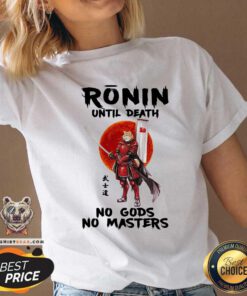 Samurai Shiba Ronin V-neck