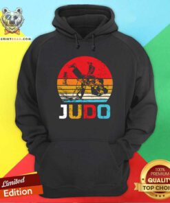 Awesome Judo Vintage Retro Hoodie
