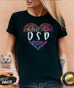 DSP Empathetic Strong Heart V-neck