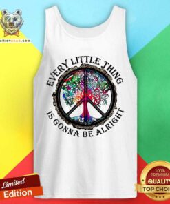 Every Little Thing Is Gonna Be Alright Color Tree Tank Top