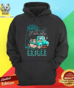 I Love Being Lolli Truck With Butterfly And Flowers Hoodie