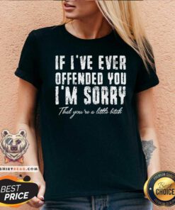 If I Have Ever Offended You I Am Sorry That You Are A Little Bitch V-neck