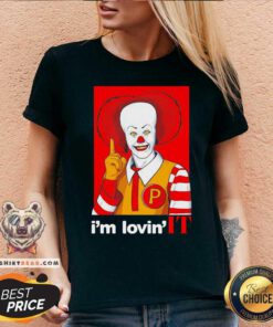 Pennywise I Am Loving IT V-neck