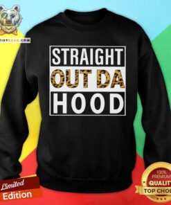Straight Out Da Hood Leopard Sweatshirt