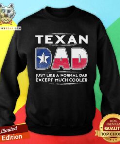 Texan Dad Just Like A Normal Dad Except Much Cooler Sweatshirt
