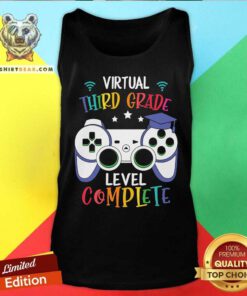 Virtual Third Grade Level Complete Gaming Tank Top