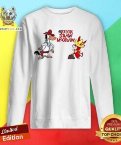 Quick Draw Mcgraw Horse And Donkey Sweatshirt