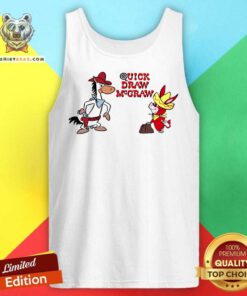 Quick Draw Mcgraw Horse And Donkey Tank Top